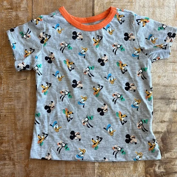 NWOT Disney Character Denim Overall Outfit 18m - Picture 8 of 9